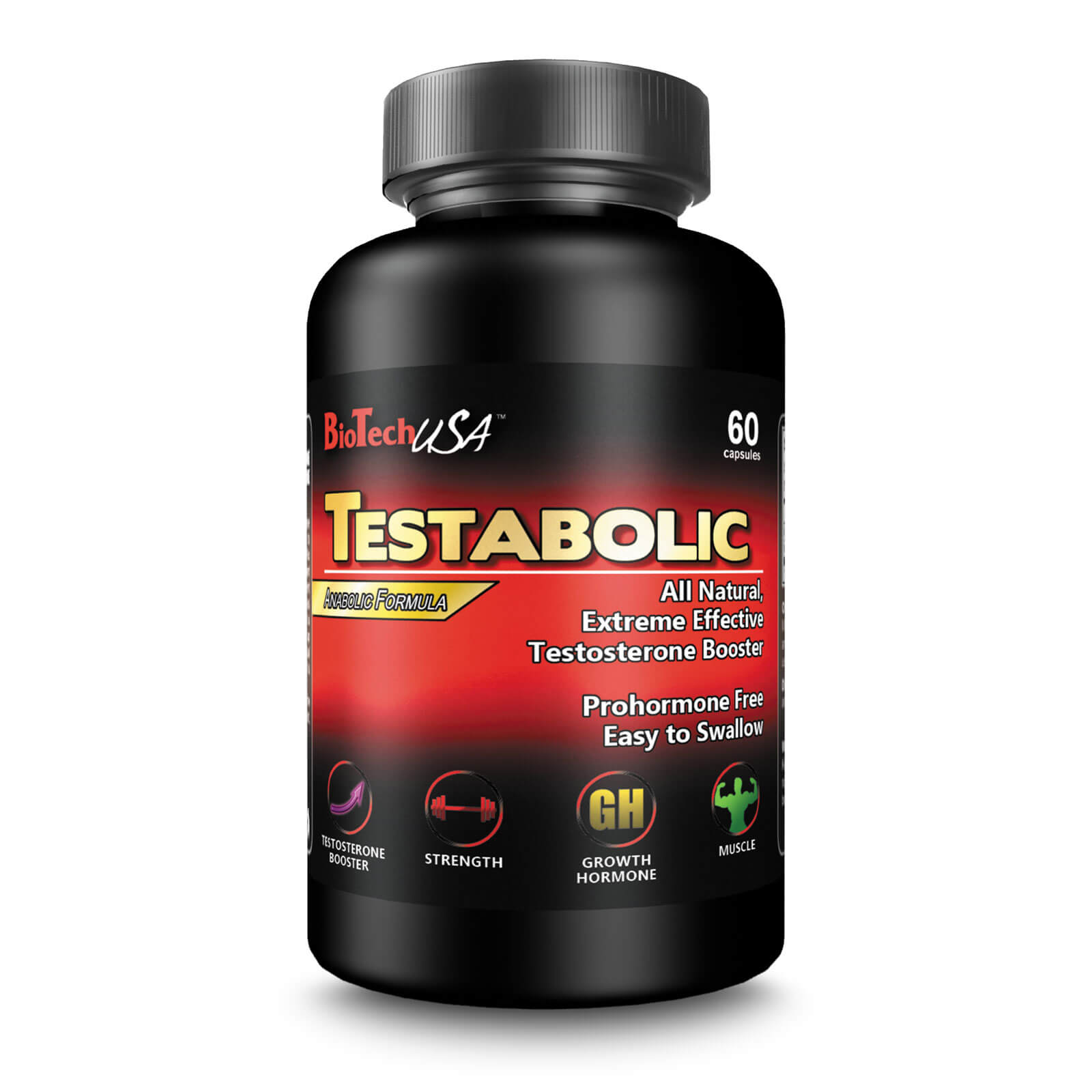 Testabolic, 60 kapslar, BioTech USA