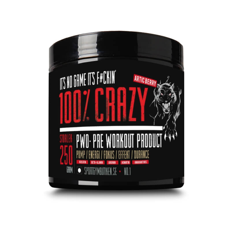 100% CRAZY, Sportgymbutiken, 250g