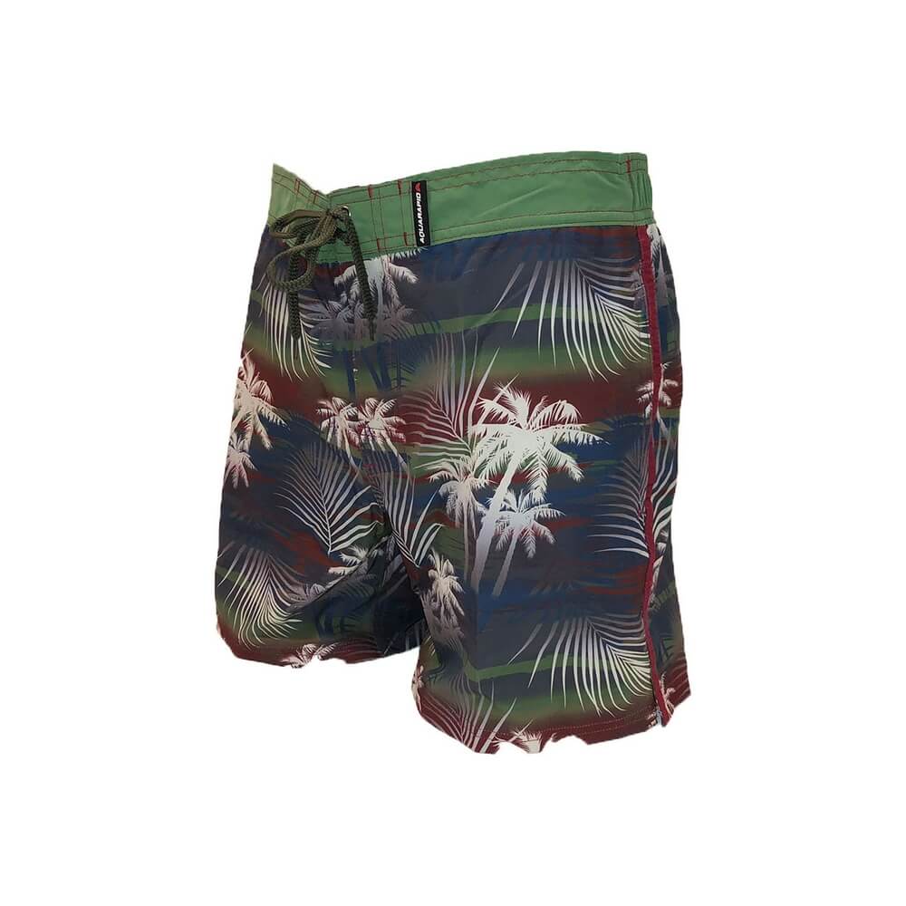 Badshorts Kaipo, green scuro, Aqua Rapid