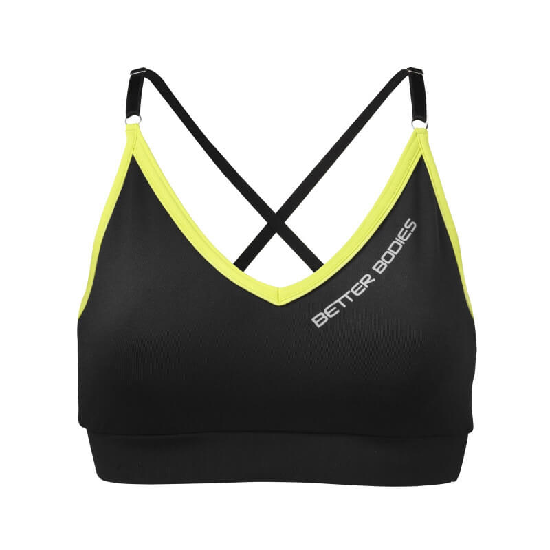 Kolla in Cherry Hill Short top, black/lime, Better Bodies hos SportGymButiken.se