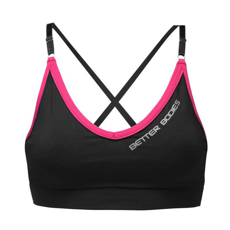 Kolla in Cherry Hill Short top, black/pink, Better Bodies hos SportGymButiken.se