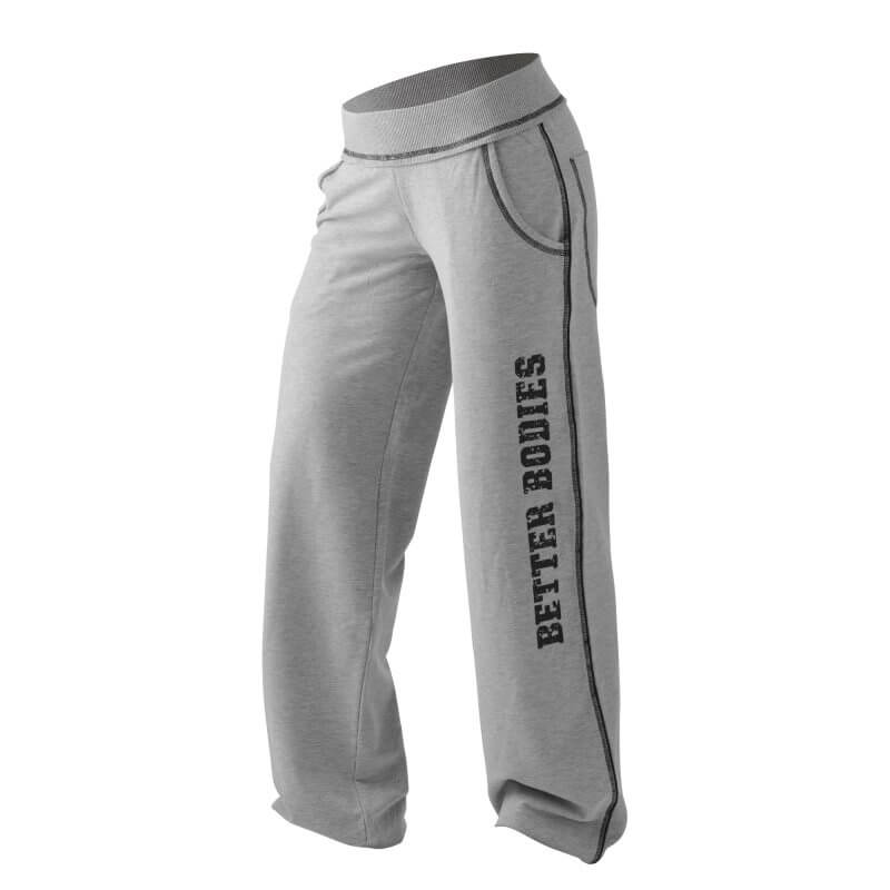 Kolla in Baggy Soft Pant, grey melange, Better Bodies hos SportGymButiken.se