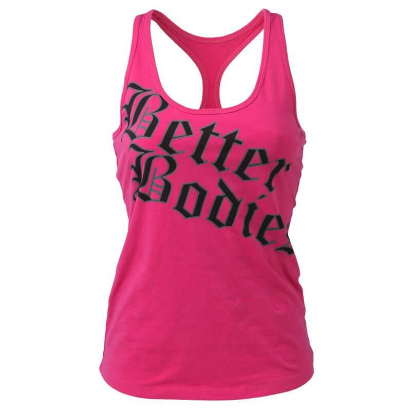 Kolla in Printed T-back, hot pink, Better Bodies hos SportGymButiken.se