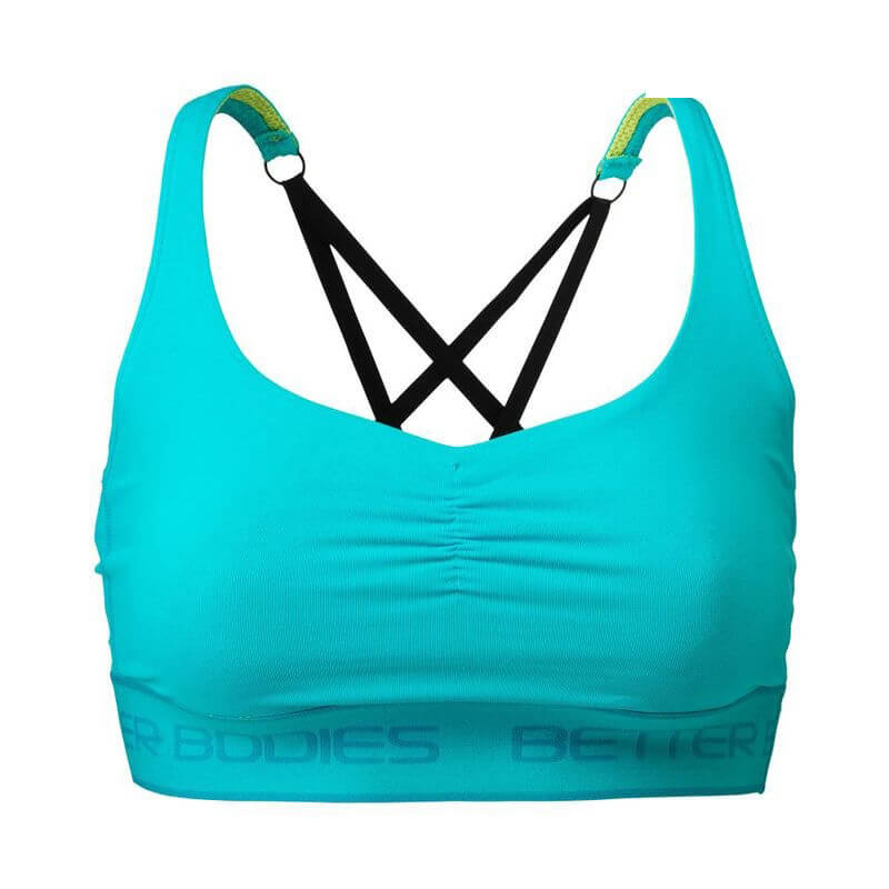 Kolla in Athlete Short Top, aqua blue, Better Bodies hos SportGymButiken.se