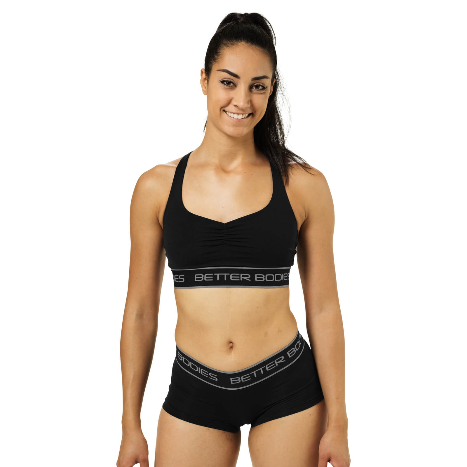 Kolla in Athlete Short Top, black, Better Bodies hos SportGymButiken.se