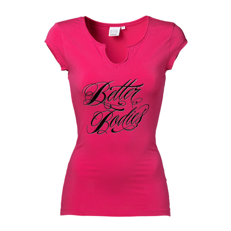 Kolla in Raw Energy Tee, hot pink, Better Bodies hos SportGymButiken.se