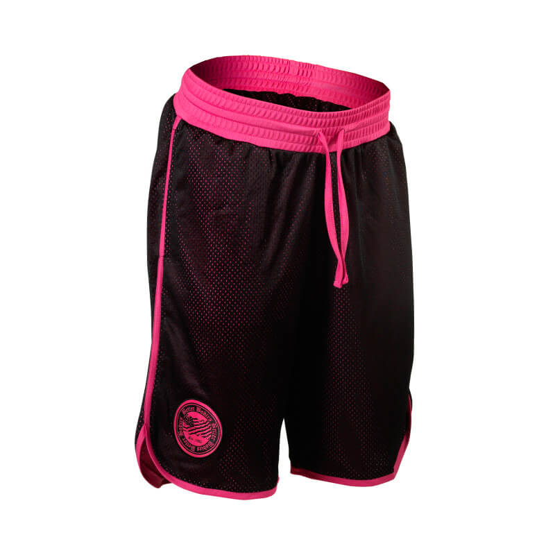 Kolla in Women's Mesh Shorts, black/pink, Better Bodies hos SportGymButiken.se