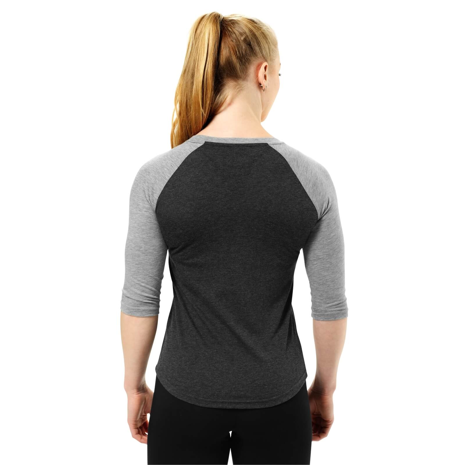 Köp Women's Baseball Tee, antracite melange, Better Bodies Köp Women's Baseball Tee, antracite melange, Better Bodies