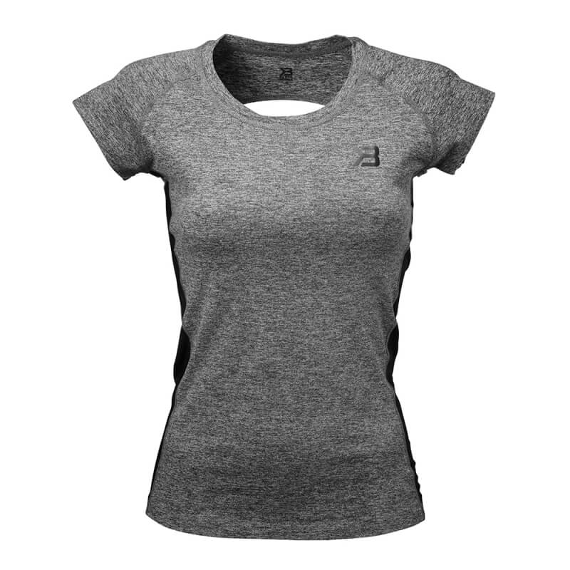 Kolla in Performance Soft Tee, antracite melange, Better Bodies hos SportGymButi