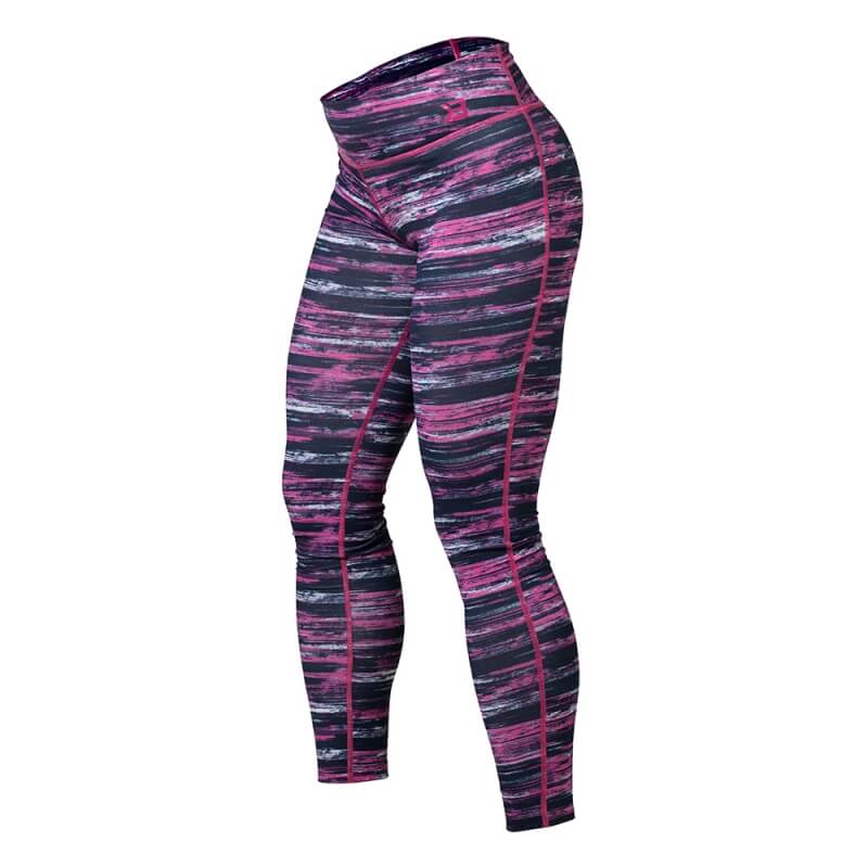 Kolla in Printed Tights, black/pink, Better Bodies hos SportGymButiken.se