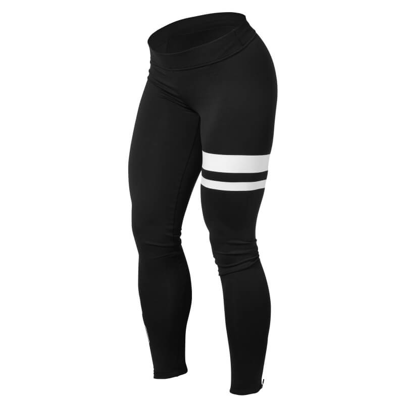 Kolla in Varsity Tights, LIMITED PRODUCTION, black/white, Better Bodies hos Spor