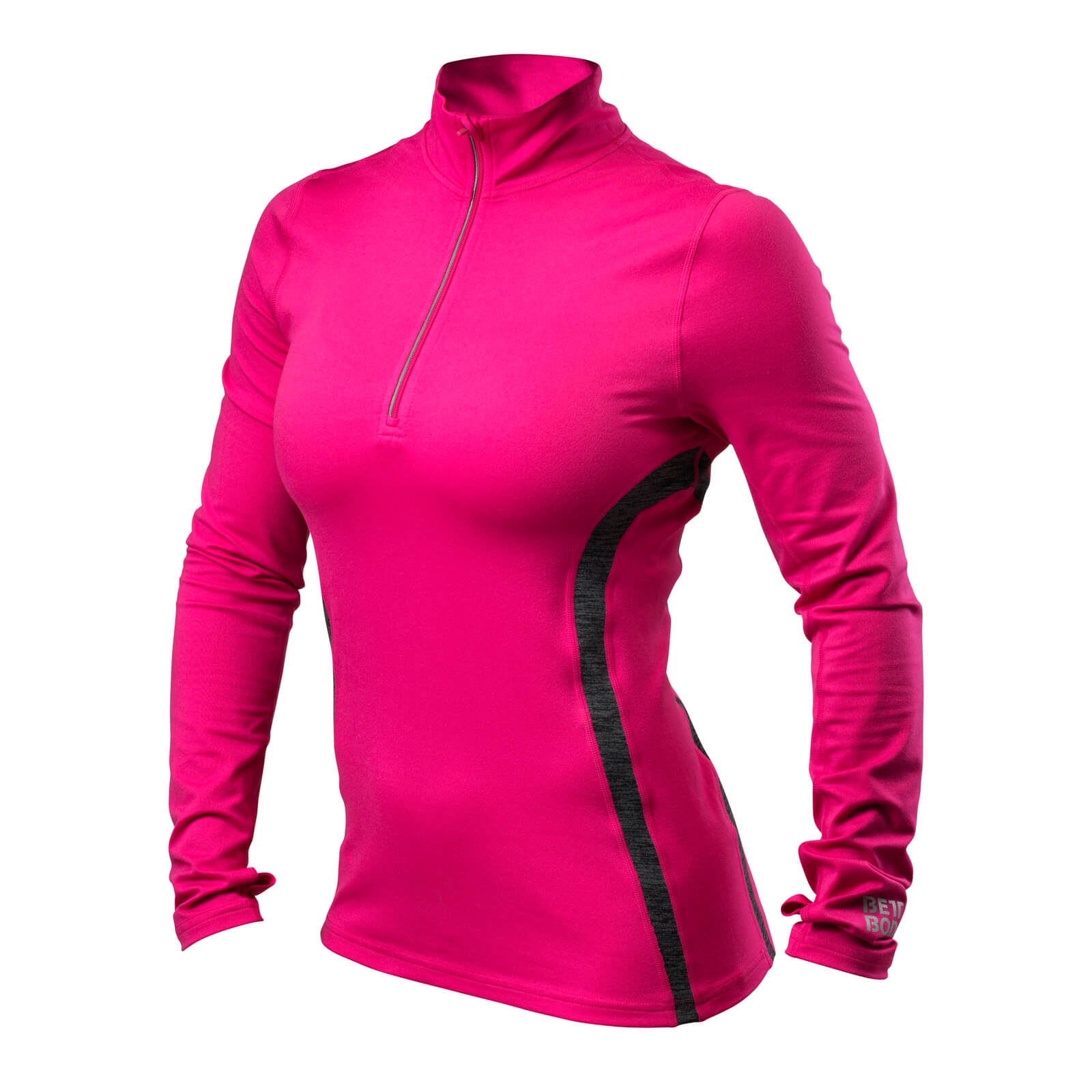 Performance Mid L/S, hot pink, Better Bodies