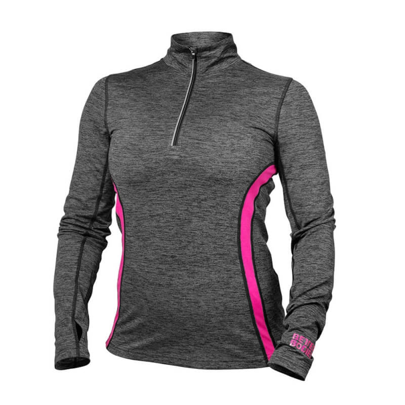 Kolla in Performance Mid L/S, graphite pink, Better Bodies hos SportGymButiken.s