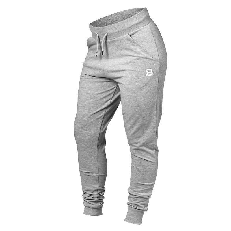 Kolla in Soft Tapered Pants, grey melange, Better Bodies hos SportGymButiken.se