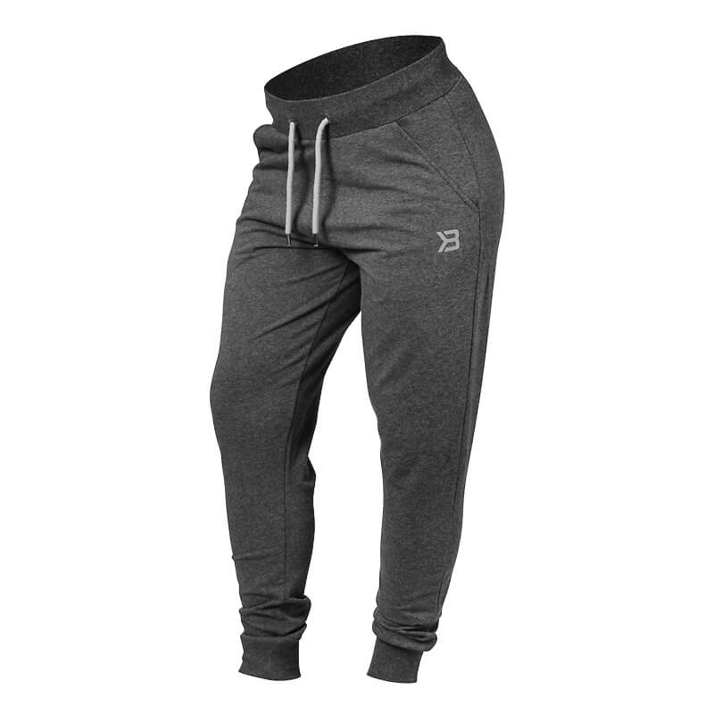 Kolla in Soft Tapered Pants, antracite melange, Better Bodies hos SportGymButike