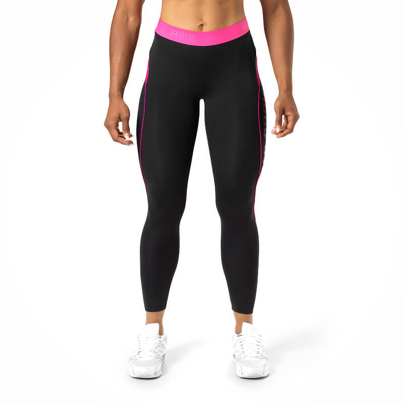 Kolla in Fitness Curve Tights, black/pink, Better Bodies hos SportGymButiken.se