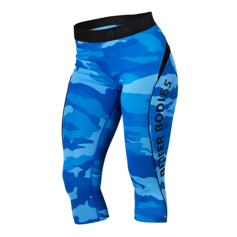 Kolla in Fitness Curve Capri, blue camo, Better Bodies hos SportGymButiken.se