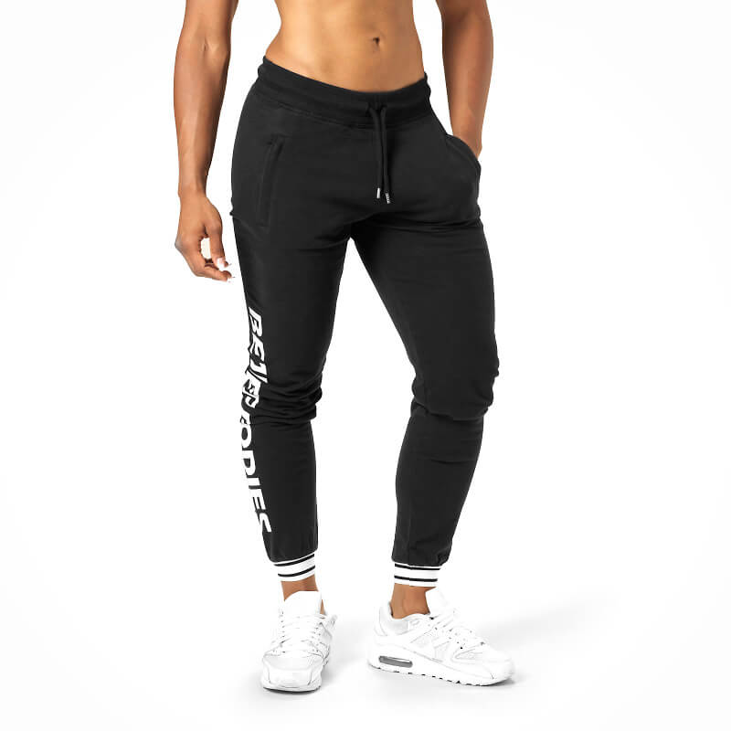 Kolla in Madison Sweat Pants, black, Better Bodies hos SportGymButiken.se
