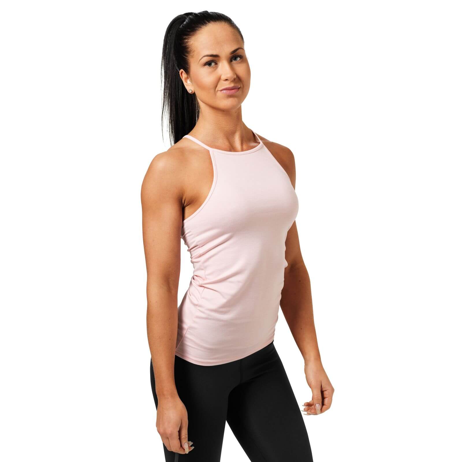 Kolla in Performance Halter, pink melange, Better Bodies hos SportGymButiken.se