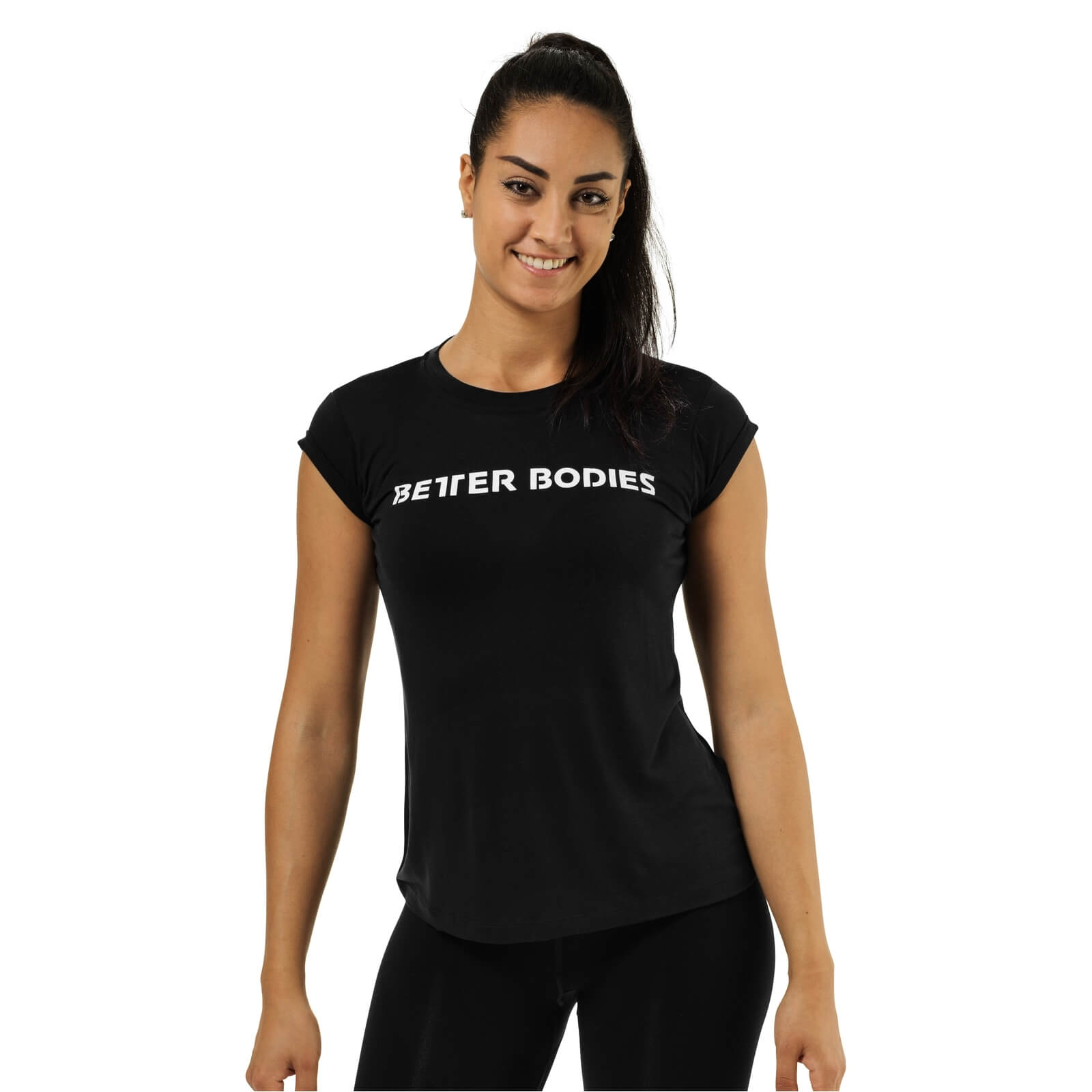 Kolla in Astoria Tee, black, Better Bodies hos SportGymButiken.se