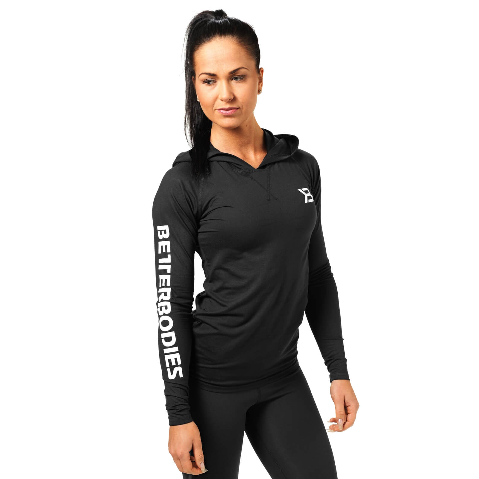 Kolla in Performance Ls Hood, black, Better Bodies hos SportGymButiken.se