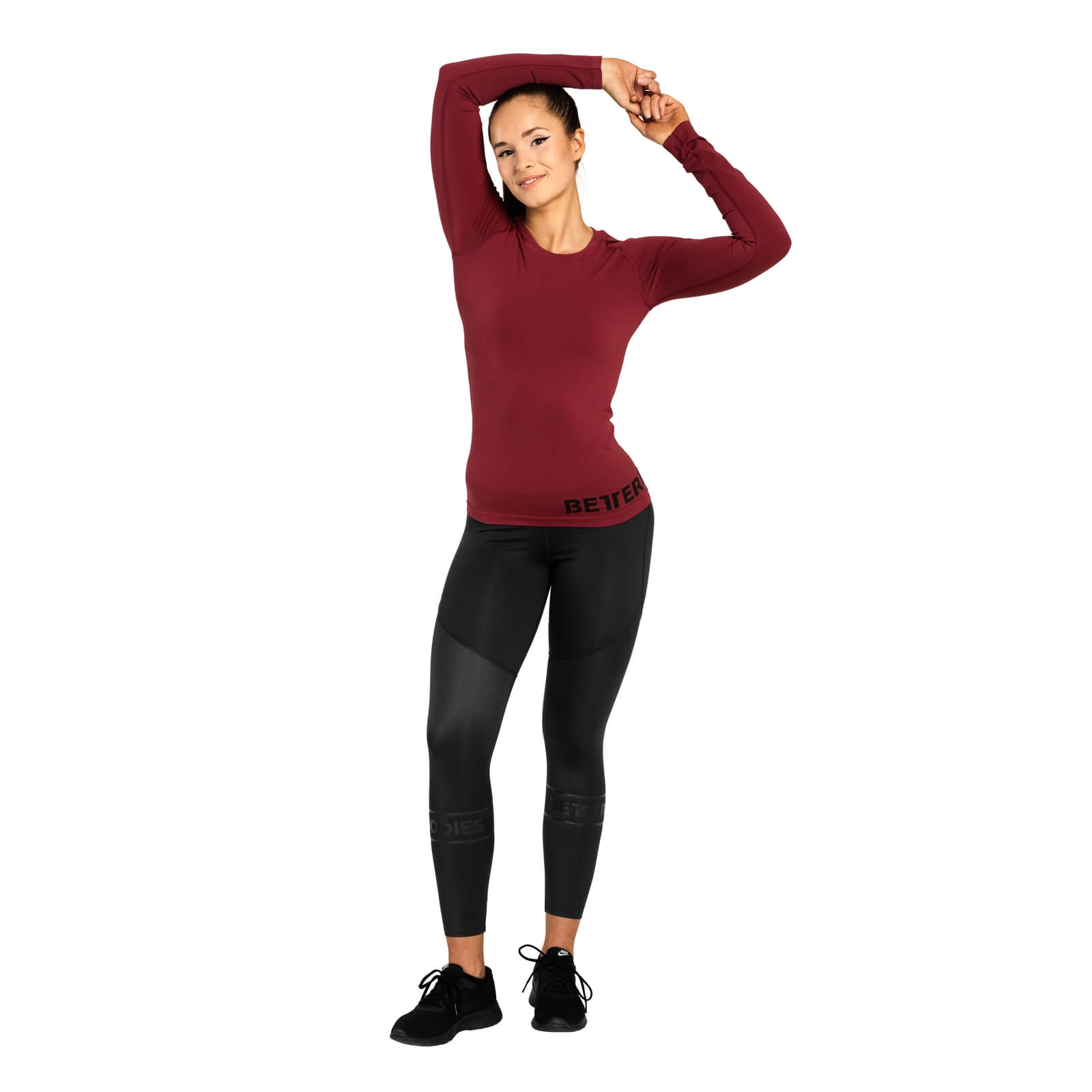 Kolla in Nolita Seamless Ls, sangria red, Better Bodies hos SportGymButiken.se