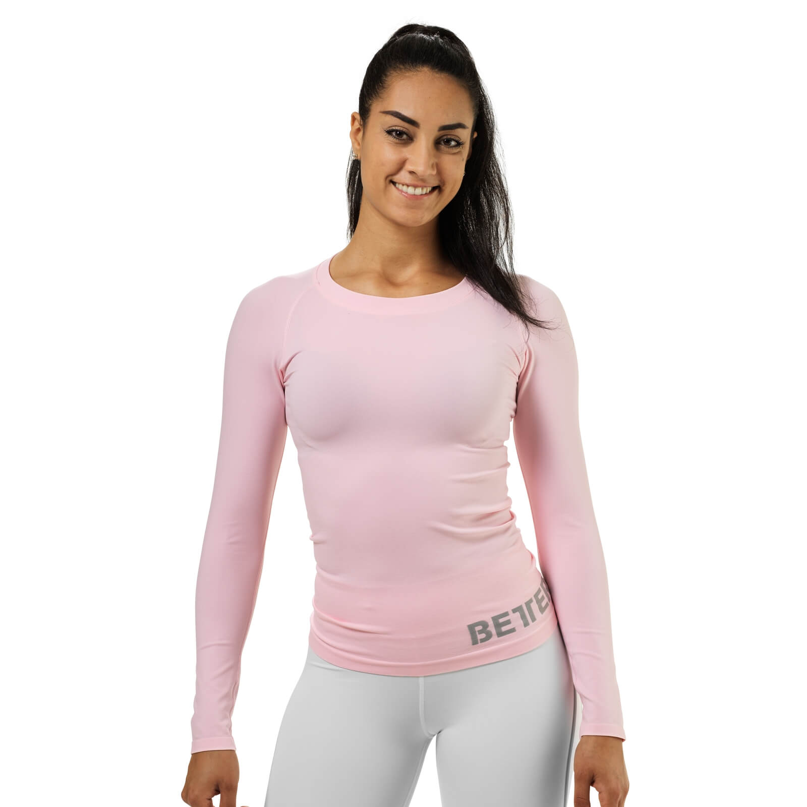 Nolita Seamless Ls, pale pink, Better Bodies