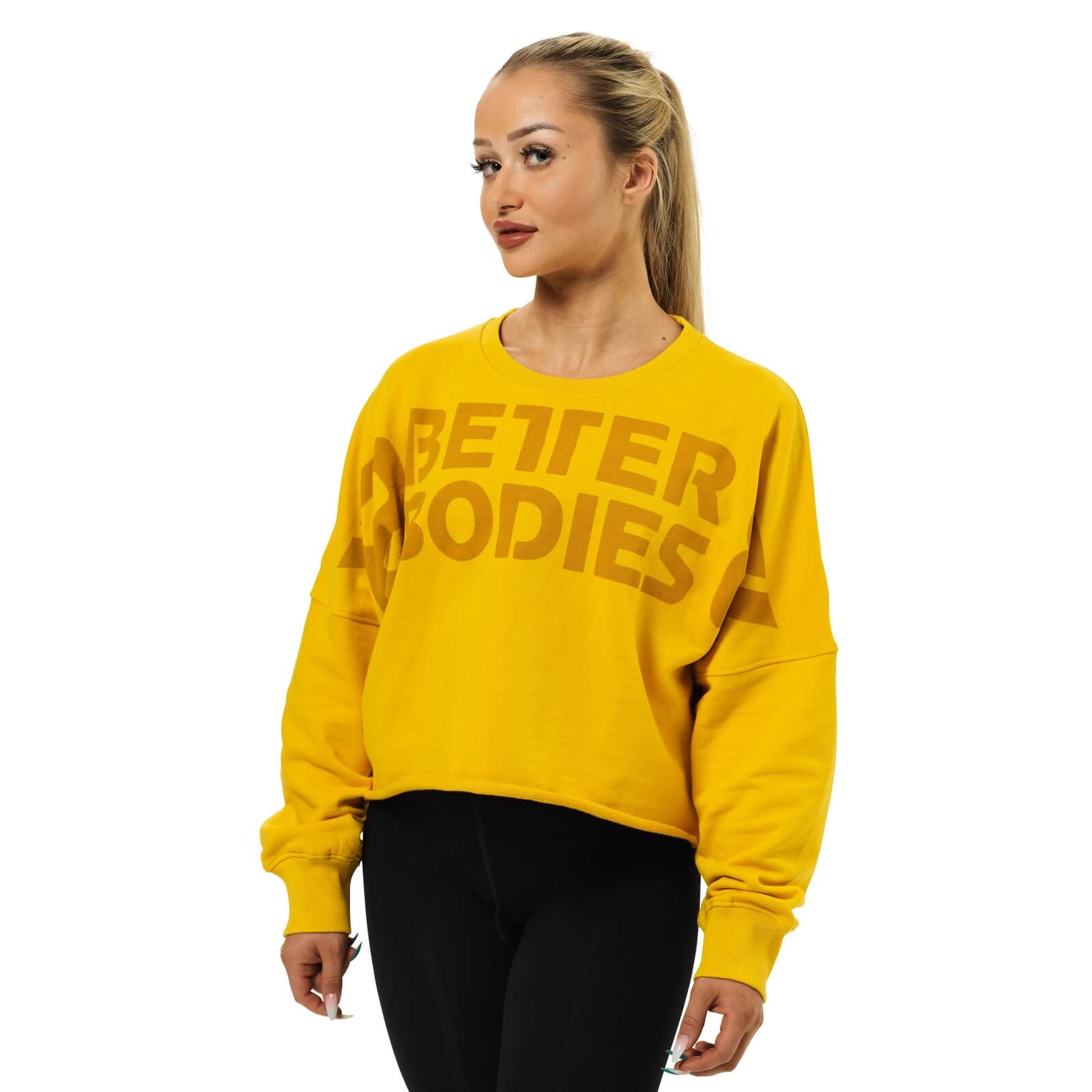 Kolla in Bowery Raw Sweater, yellow, Better Bodies hos SportGymButiken.se