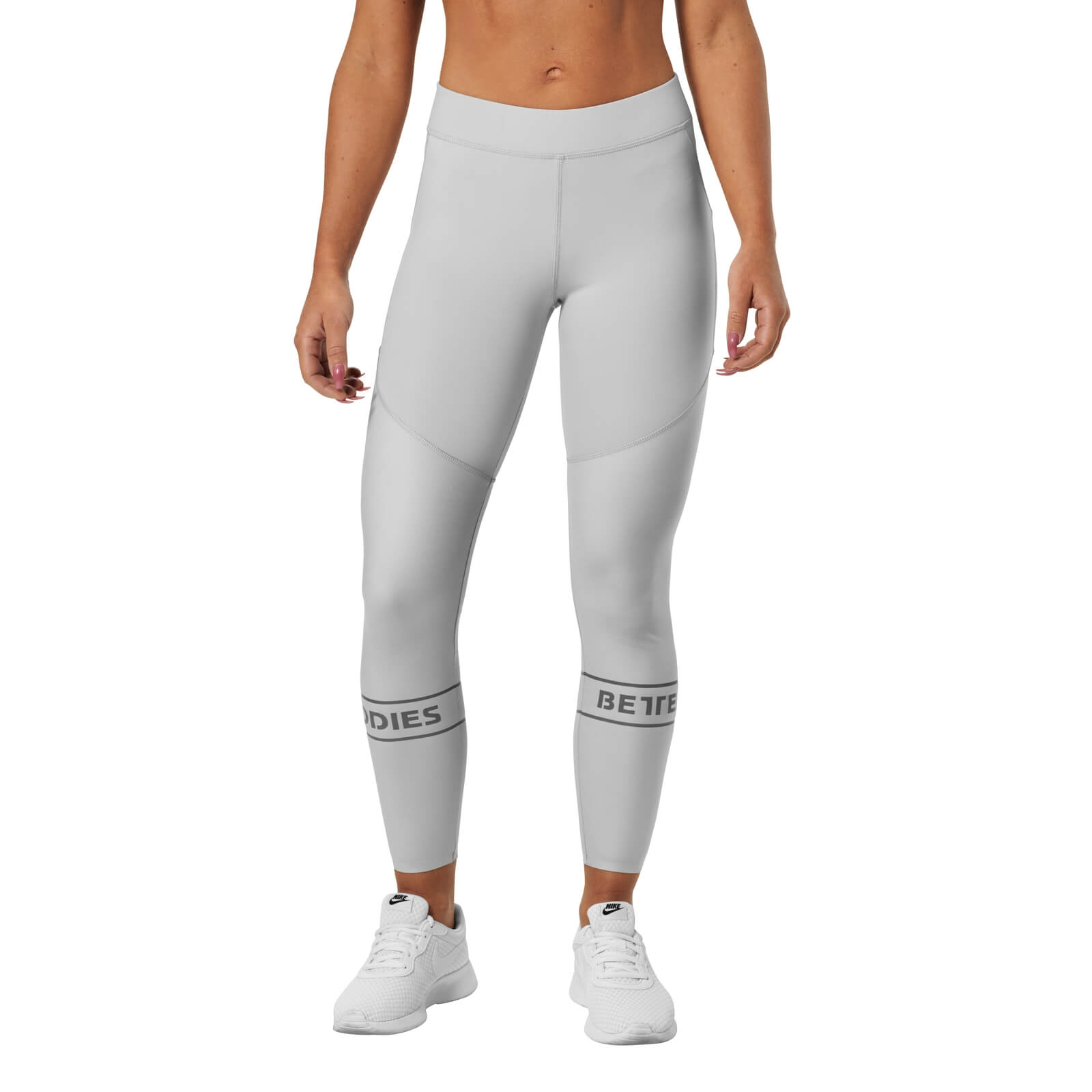 Kolla in Chrystie Shiny Tight, frost grey, Better Bodies hos SportGymButiken.se