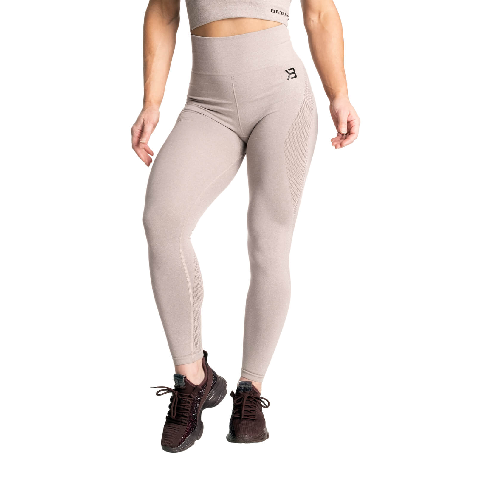 Kolla in Rockaway Tights, warm sand melange, Better Bodies hos SportGymButiken.s