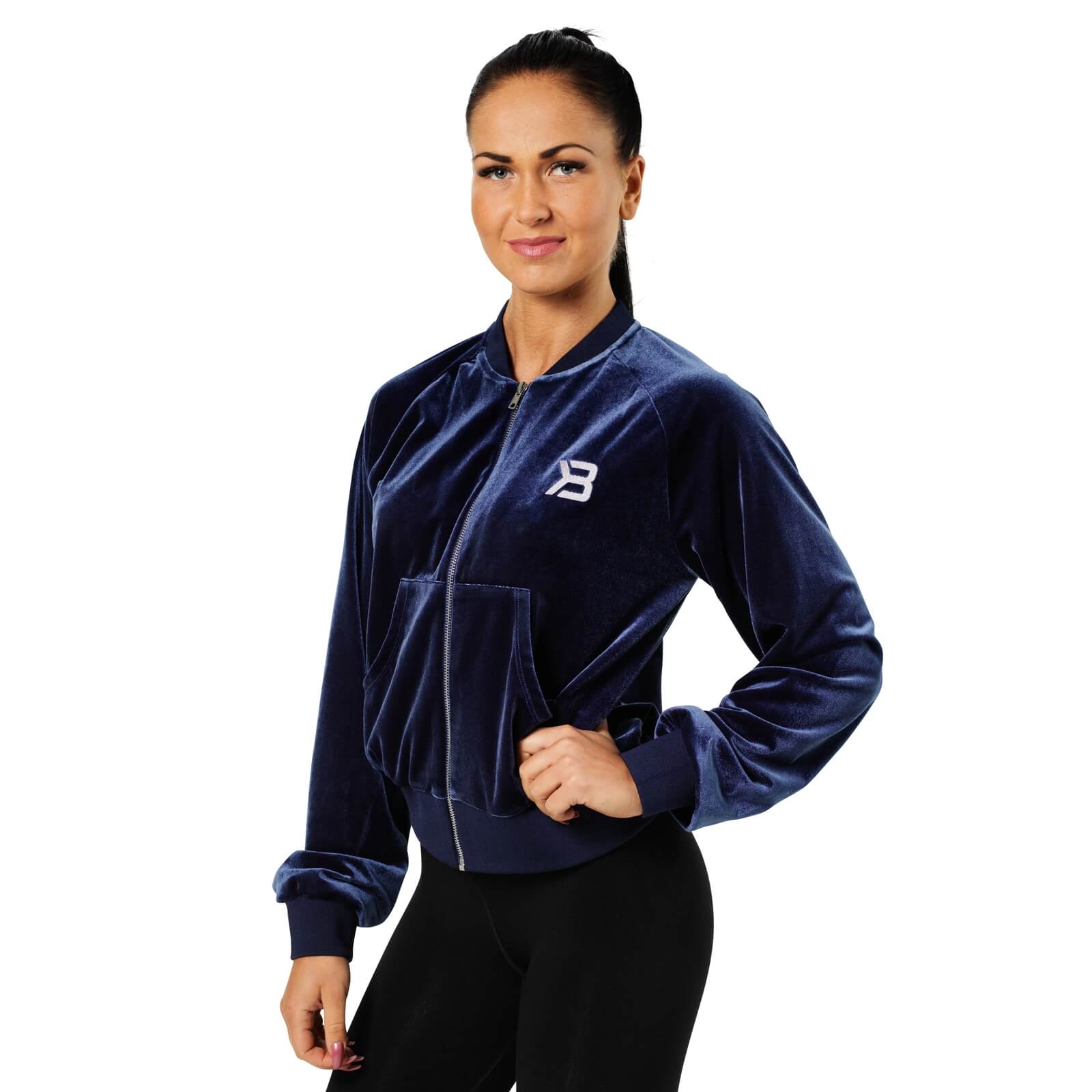 Kolla in Bowery Zip L/S, dark navy, Better Bodies hos SportGymButiken.se