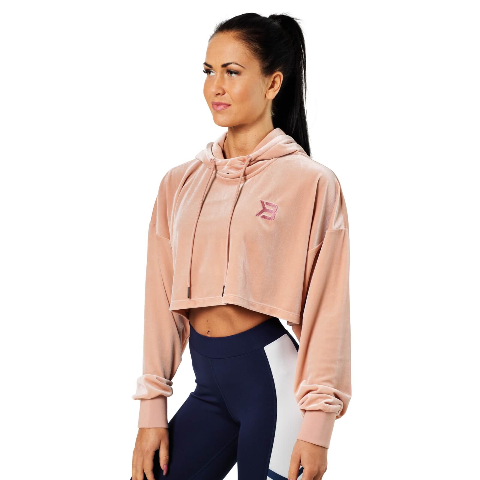 Kolla in Chrystie Crop Hoodie, peach beige, Better Bodies hos SportGymButiken.se