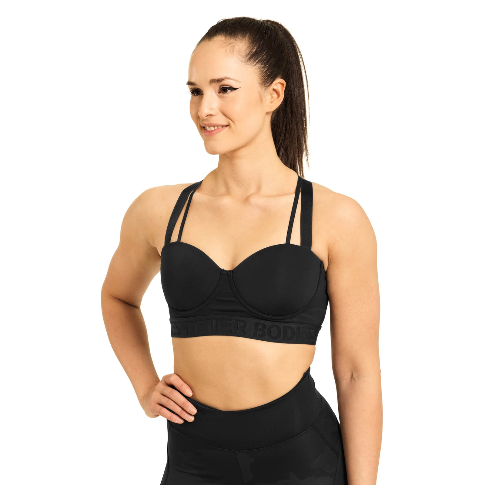 Waverly Sports Bra, black, Better Bodies