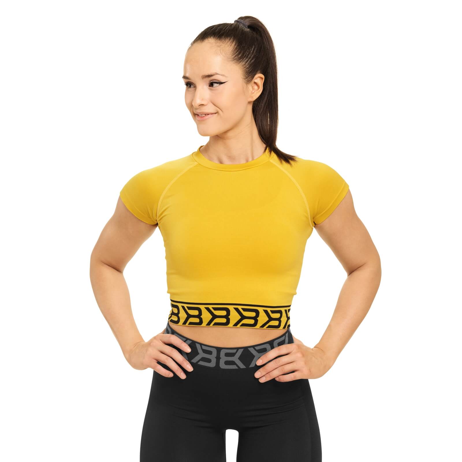 Kolla in Sugar Hill Tee, yellow, Better Bodies hos SportGymButiken.se