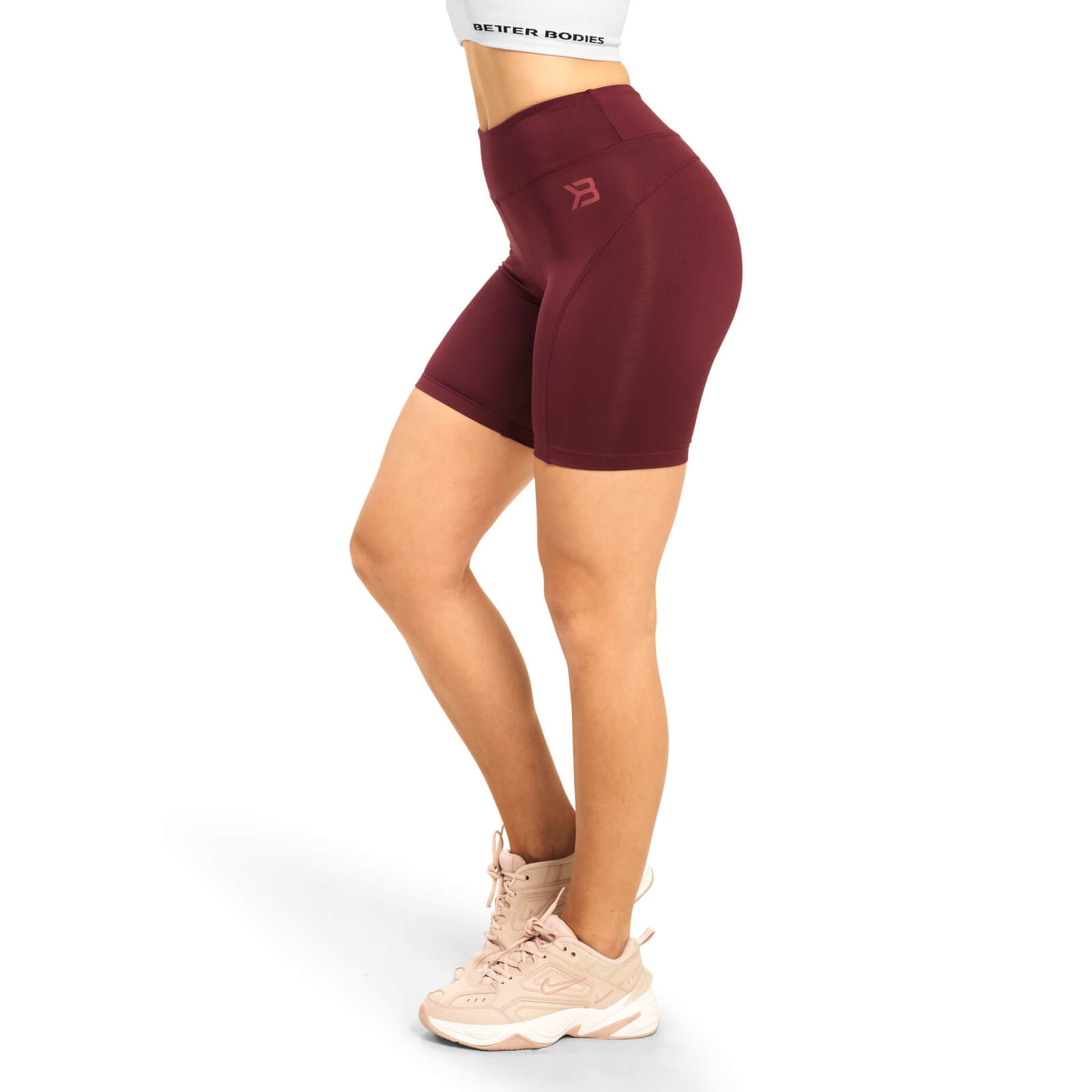 Kolla in Chrystie Shorts, deep maroon, Better Bodies hos SportGymButiken.se