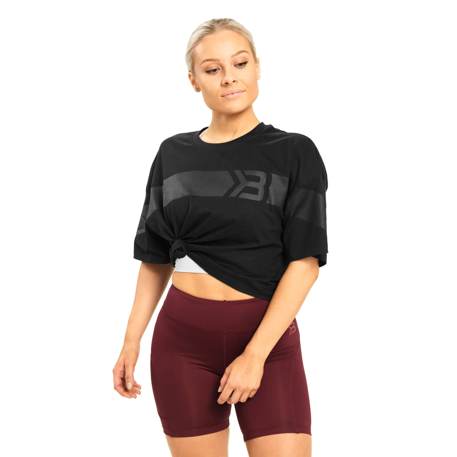 Kolla in Chrystie Tee, wash black, Better Bodies hos SportGymButiken.se