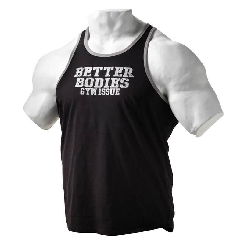 Kolla in Jersey Gym Tank, black, Better Bodies hos SportGymButiken.se