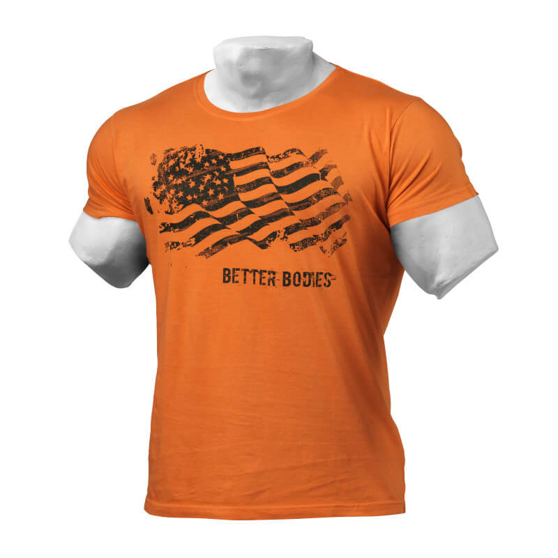 Kolla in BB Street Tee, wash orange, Better Bodies hos SportGymButiken.se