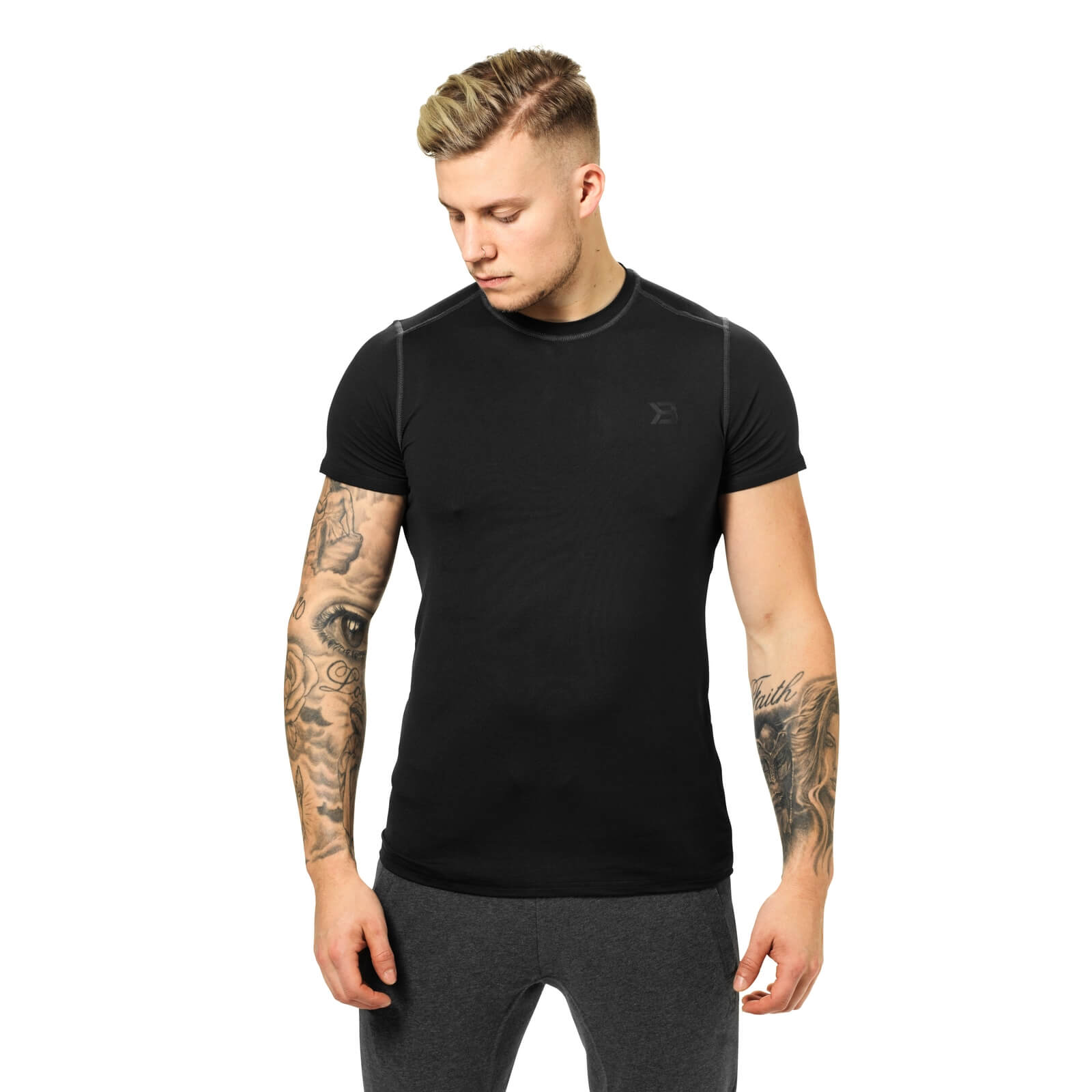 Kolla in Performance Tee, black, Better Bodies hos SportGymButiken.se