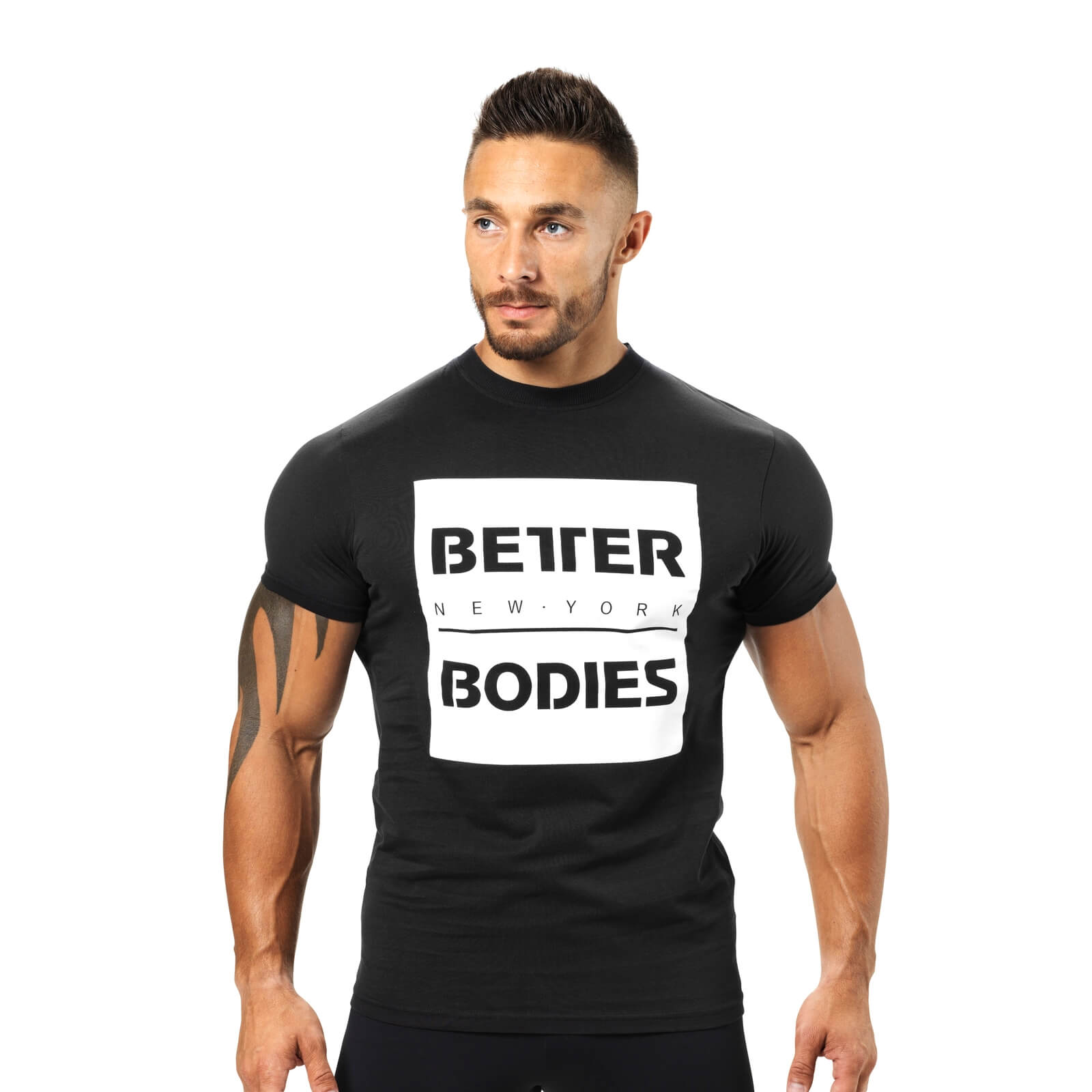 Kolla in Casual Tee, black, Better Bodies hos SportGymButiken.se