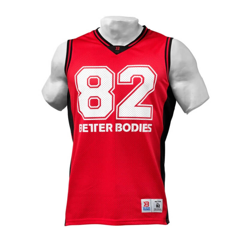 Kolla in Tip-Off Tank, bright red, Better Bodies hos SportGymButiken.se