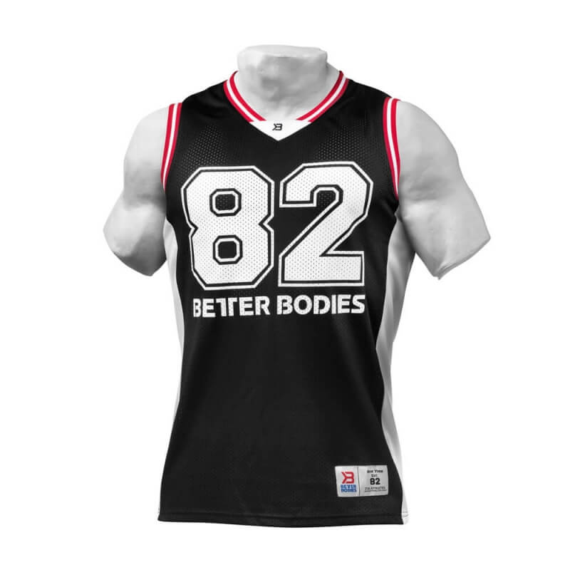 Kolla in Tip-Off Tank, black, Better Bodies hos SportGymButiken.se