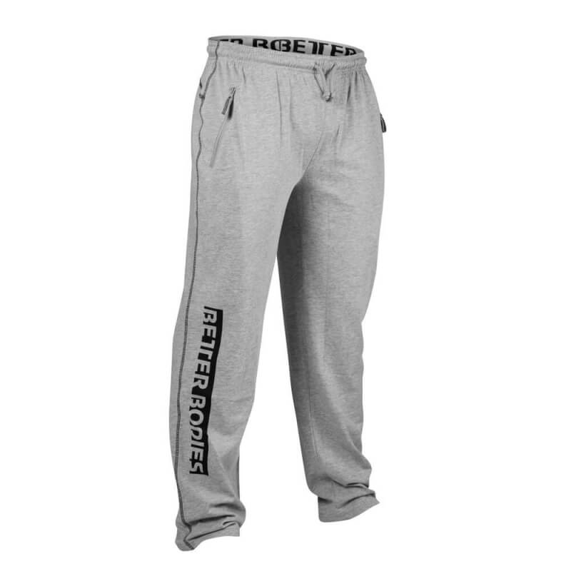 Kolla in BB Gym Sweatpants, grey melange, Better Bodies hos SportGymButiken.se