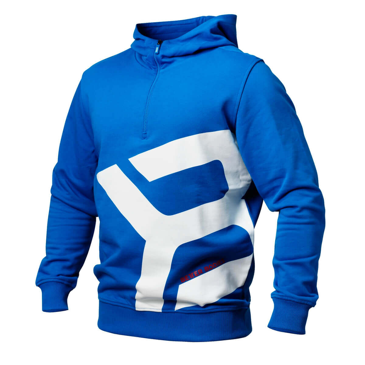 Brooklyn Zip Hood, strong blue, Better Bodies