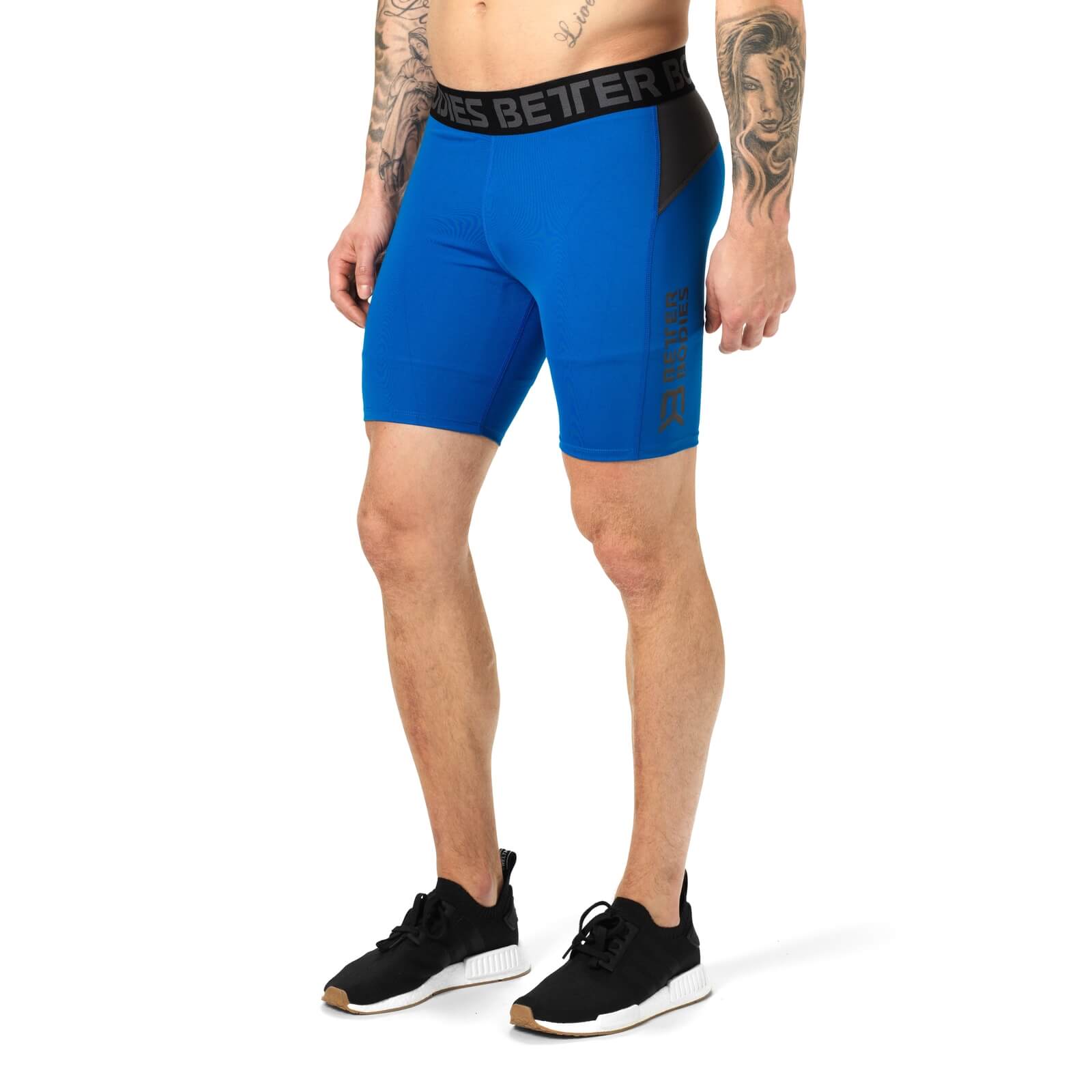 Kolla in Compression Shorts, strong blue, Better Bodies hos SportGymButiken.se