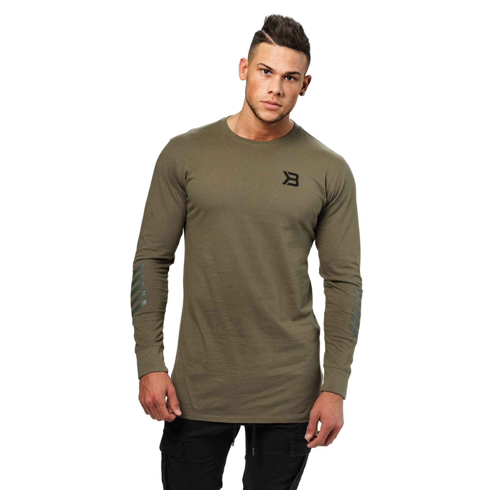 Kolla in Bronx Long Sleeve, wash green, Better Bodies hos SportGymButiken.se