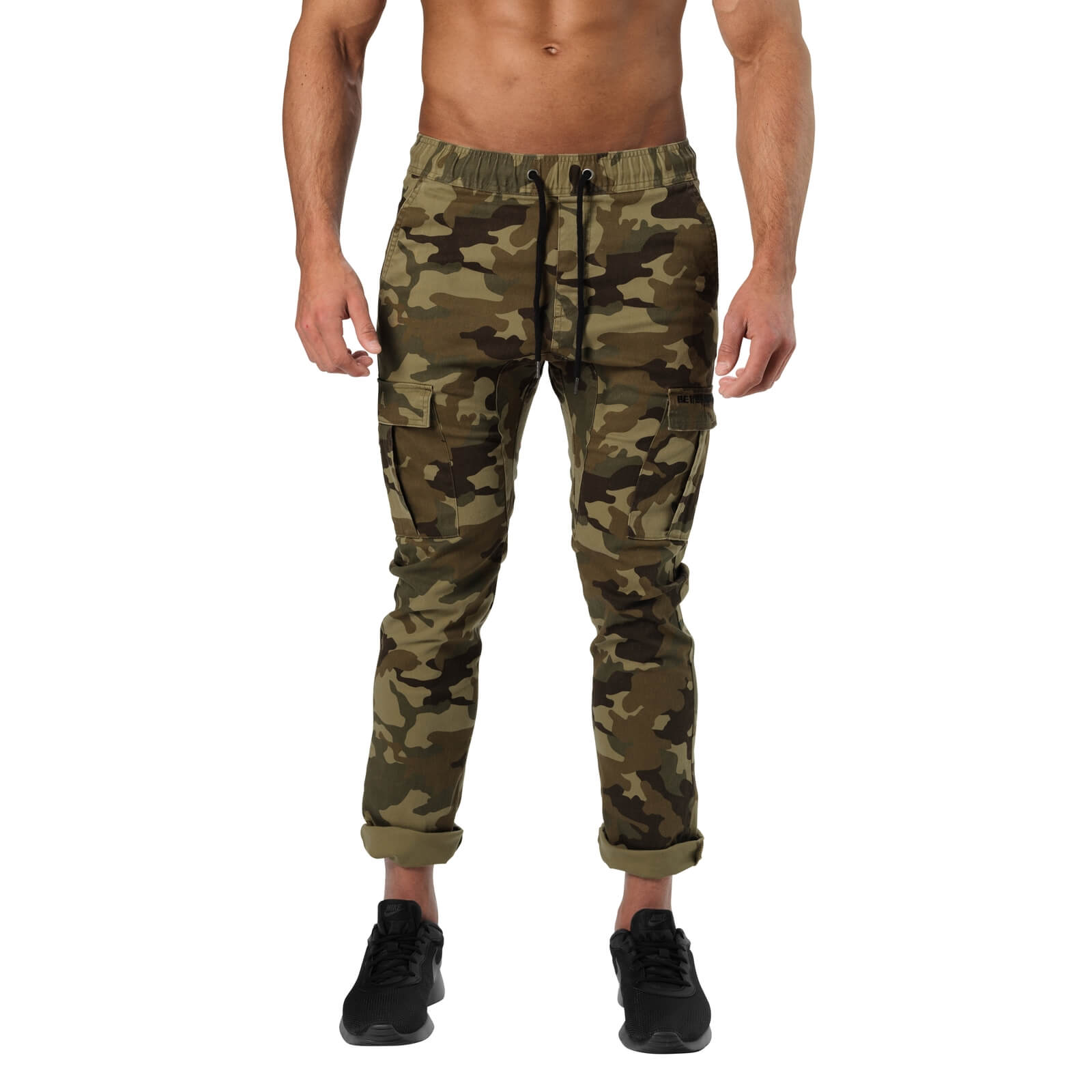 Harlem Cargo Pants, military camo, Better Bodies