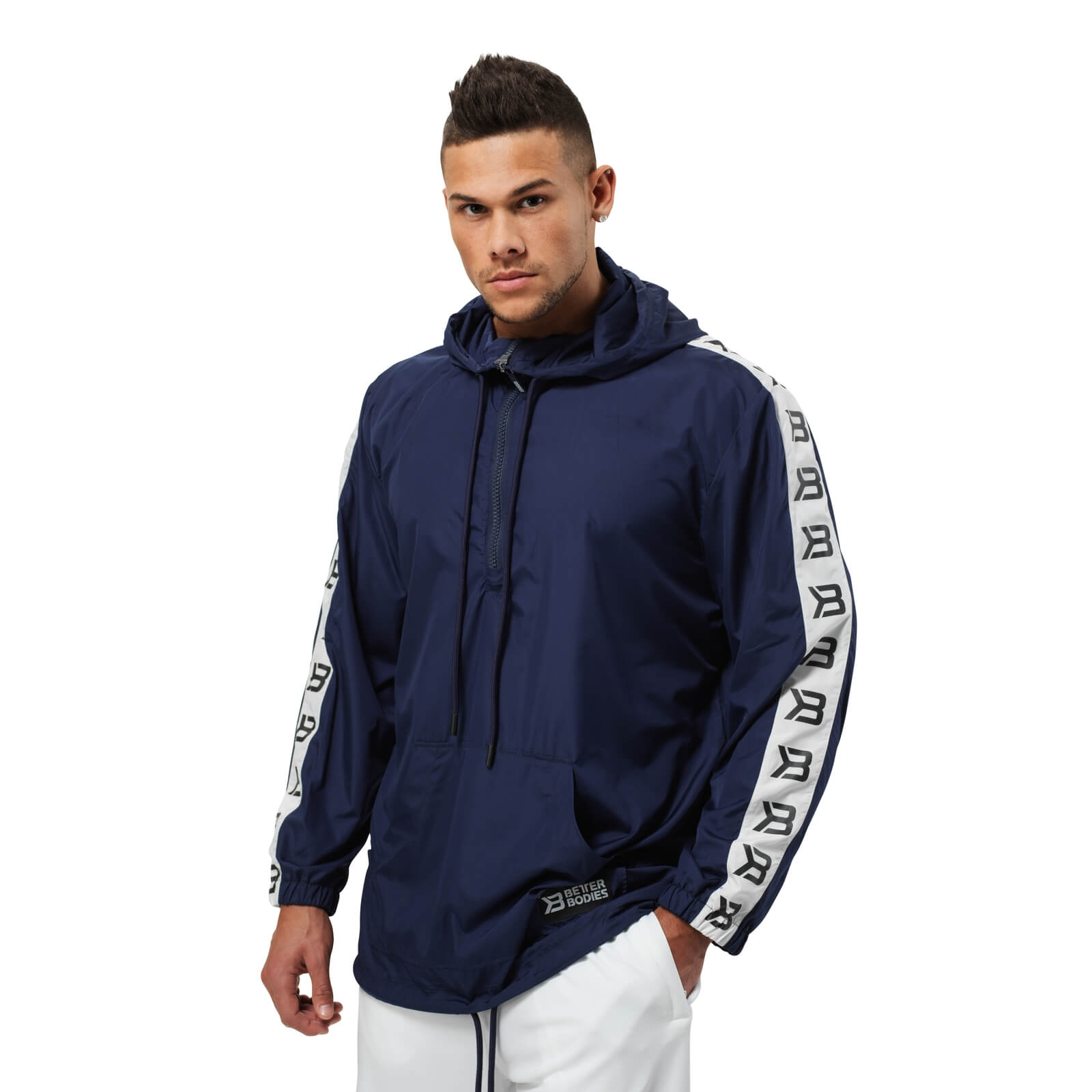 Kolla in Harlem Jacket, dark navy, Better Bodies hos SportGymButiken.se