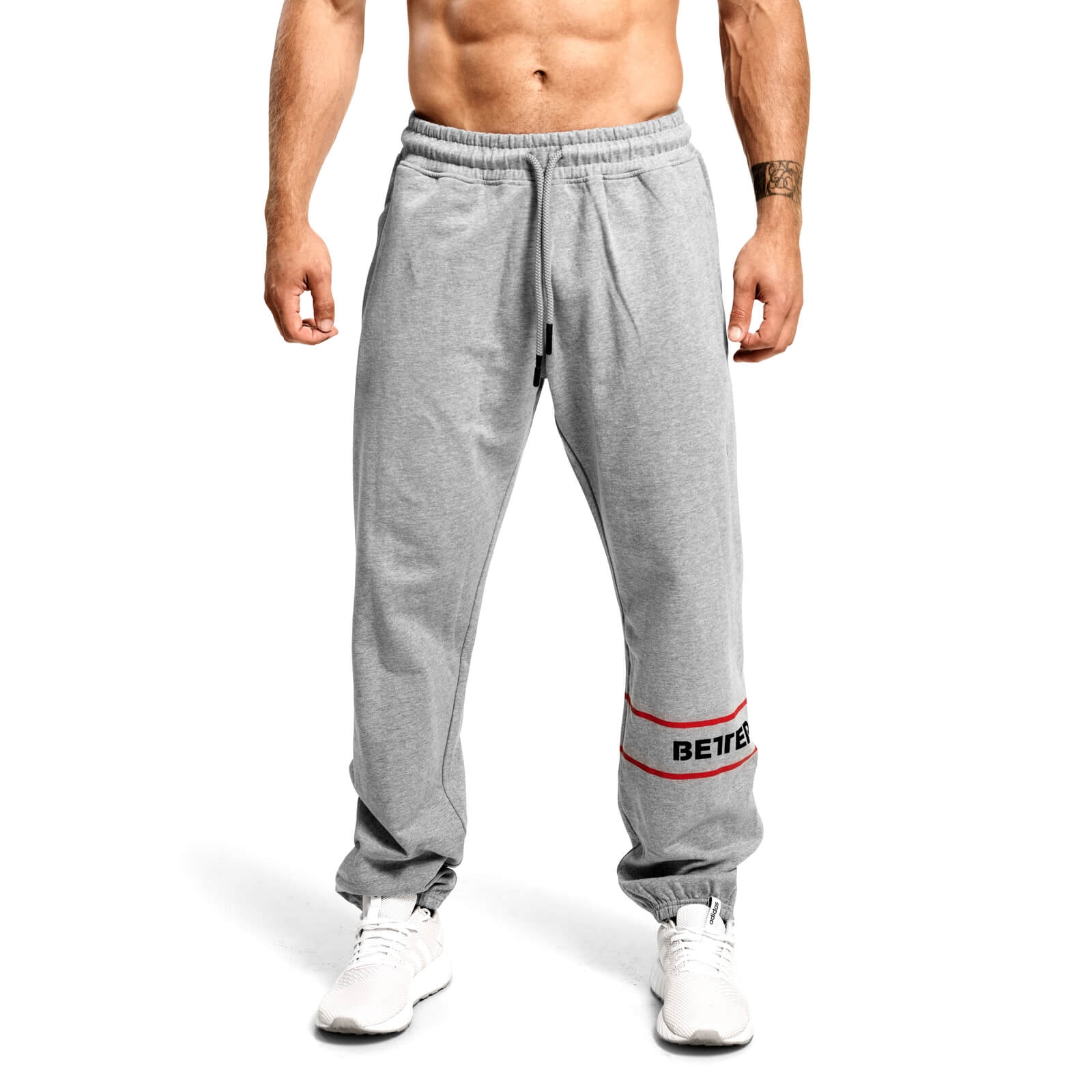 Kolla in Tribeca Sweat Pants, grey melange, Better Bodies hos SportGymButiken.se