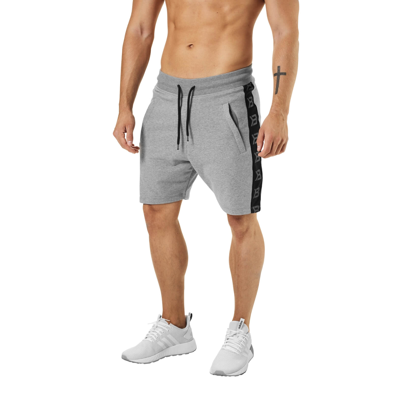 Kolla in Stanton Sweat Shorts, greymelange, Better Bodies hos SportGymButiken.se